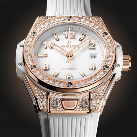 hublot diamond studded watch|Hublot women's diamond watch.